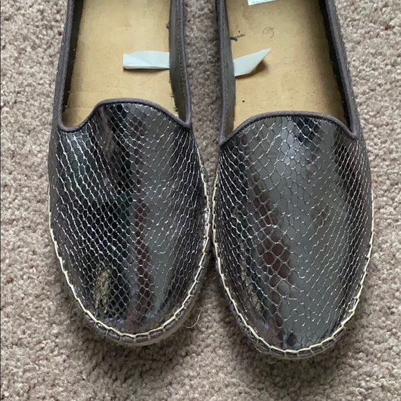 DV Dolce Vita Tia Espadrille Flats Pewter - Picture 4 of 14